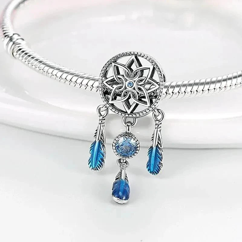 Amarante Jewelry Blue Dream Catcher Charm