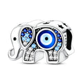 Amarante Jewelry Blue Evil Eye Elephant Charm