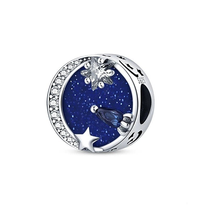 Amarante Jewelry Blue Galaxy Charm
