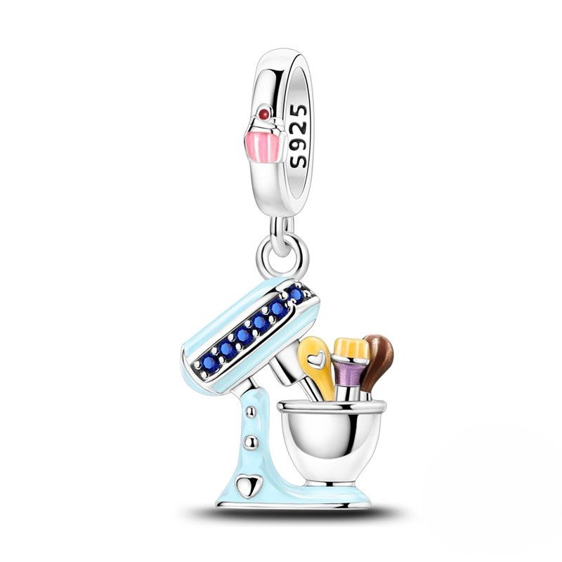 Amarante Jewelry Blue Mixer Baking Dangle Charm