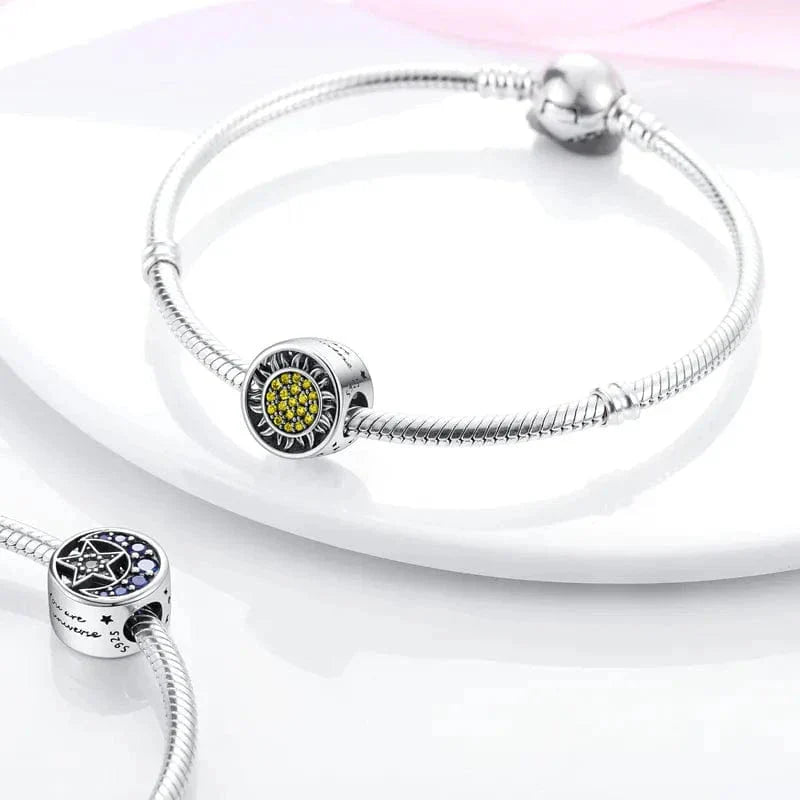 Amarante Jewelry Blue Moon and Star Charm