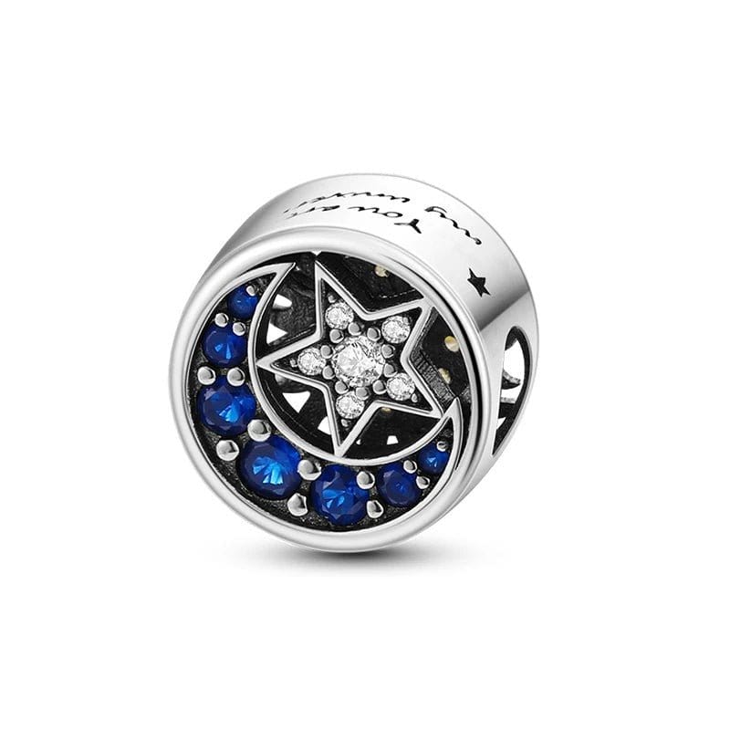 Amarante JewelryBlue Moon and Star Charm