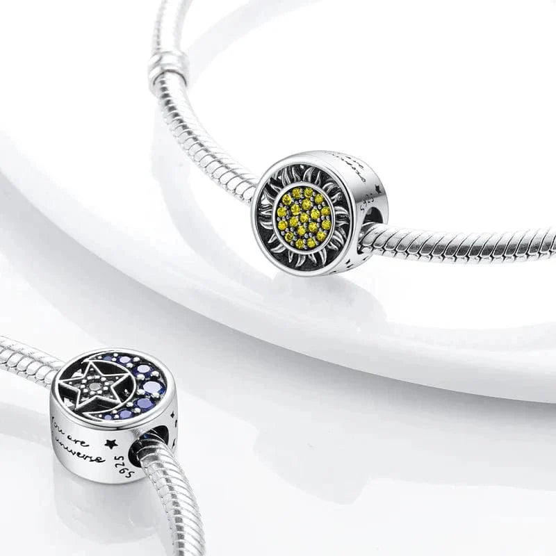 Amarante Jewelry Blue Moon and Star Charm