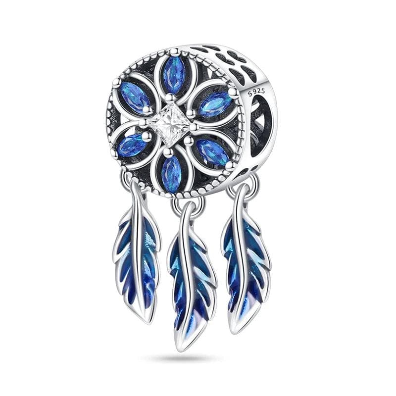 Amarante Jewelry Blue Stone Dreamcatcher Charm