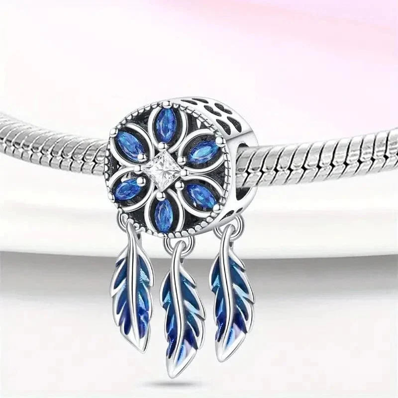 Amarante Jewelry Blue Stone Dreamcatcher Charm