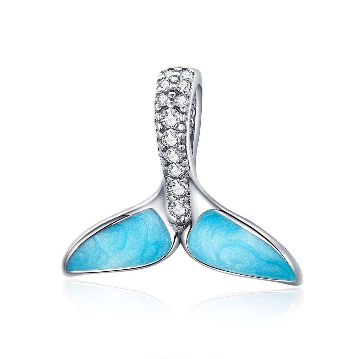 Amarante Jewelry Blue Whale Tail Ocean Charm