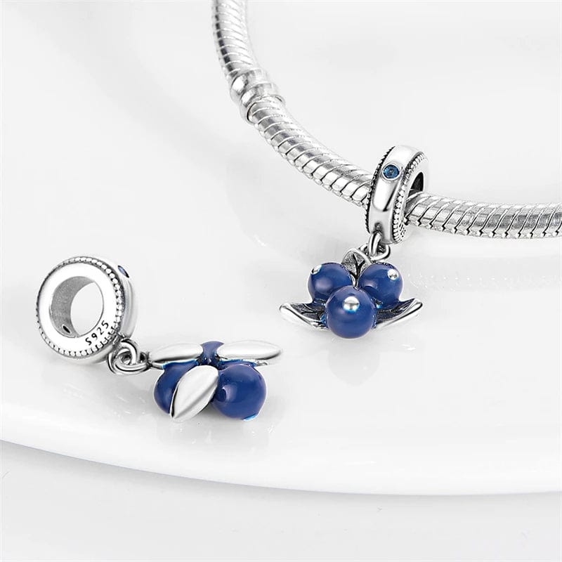 Amarante Jewelry Blueberry Dangle Charm
