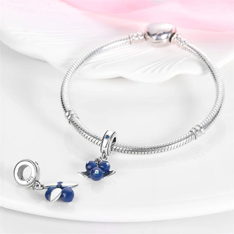 Amarante Jewelry Blueberry Dangle Charm