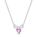 Amarante Jewelry Bow & Heart Elegance Necklace
