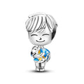 Amarante Jewelry Boy with Dog Charm