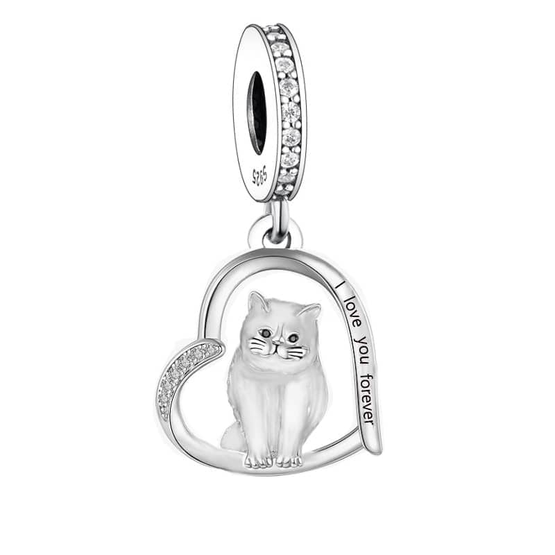 Amarante Jewelry British Shorthair Cat Dangle Charm