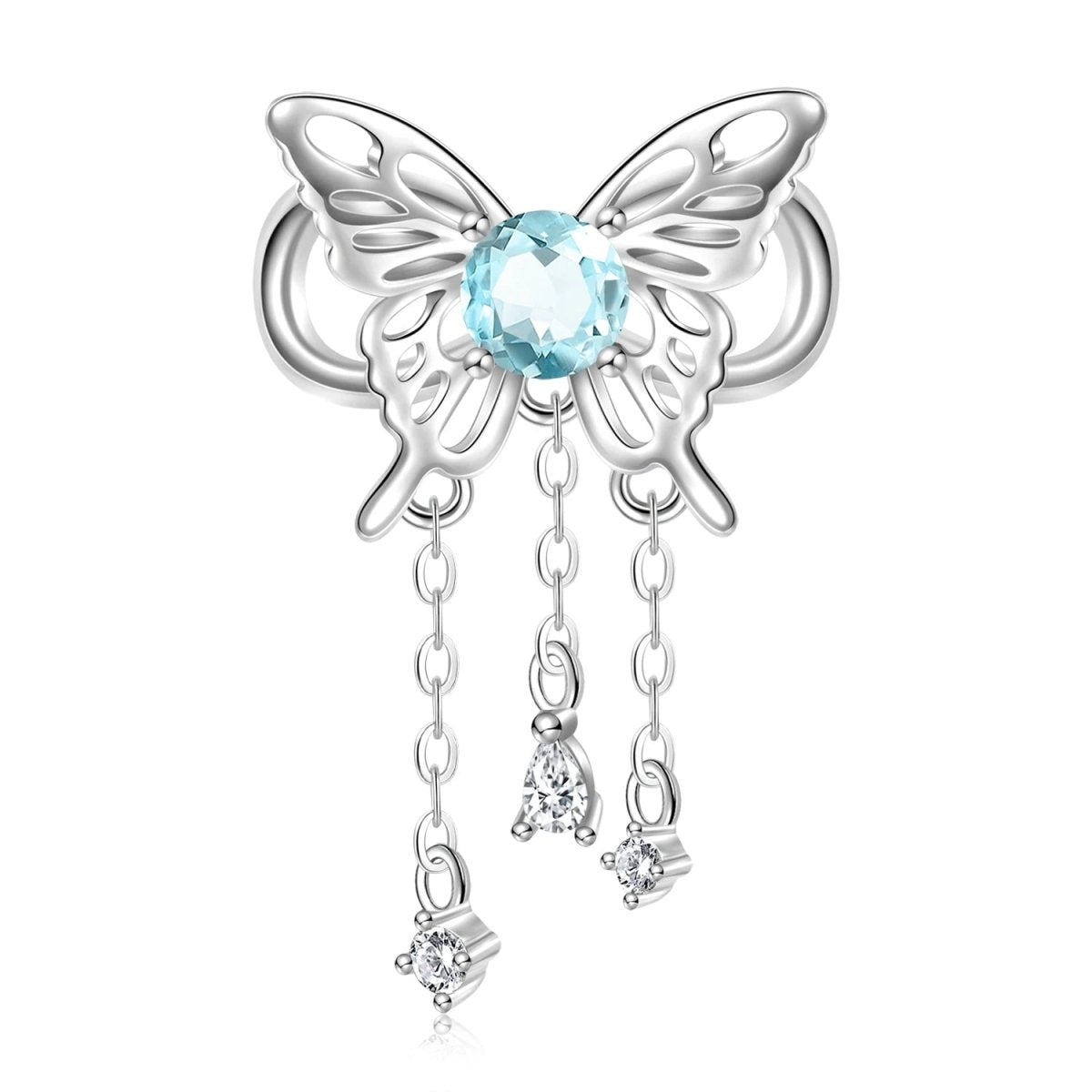 Amarante Jewelry Butterfly Birthstone Dangle Charms