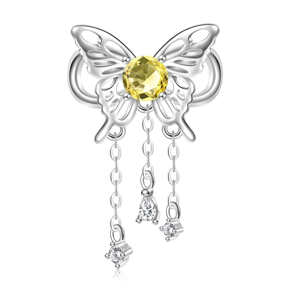 Amarante Jewelry Butterfly Birthstone Dangle Charms