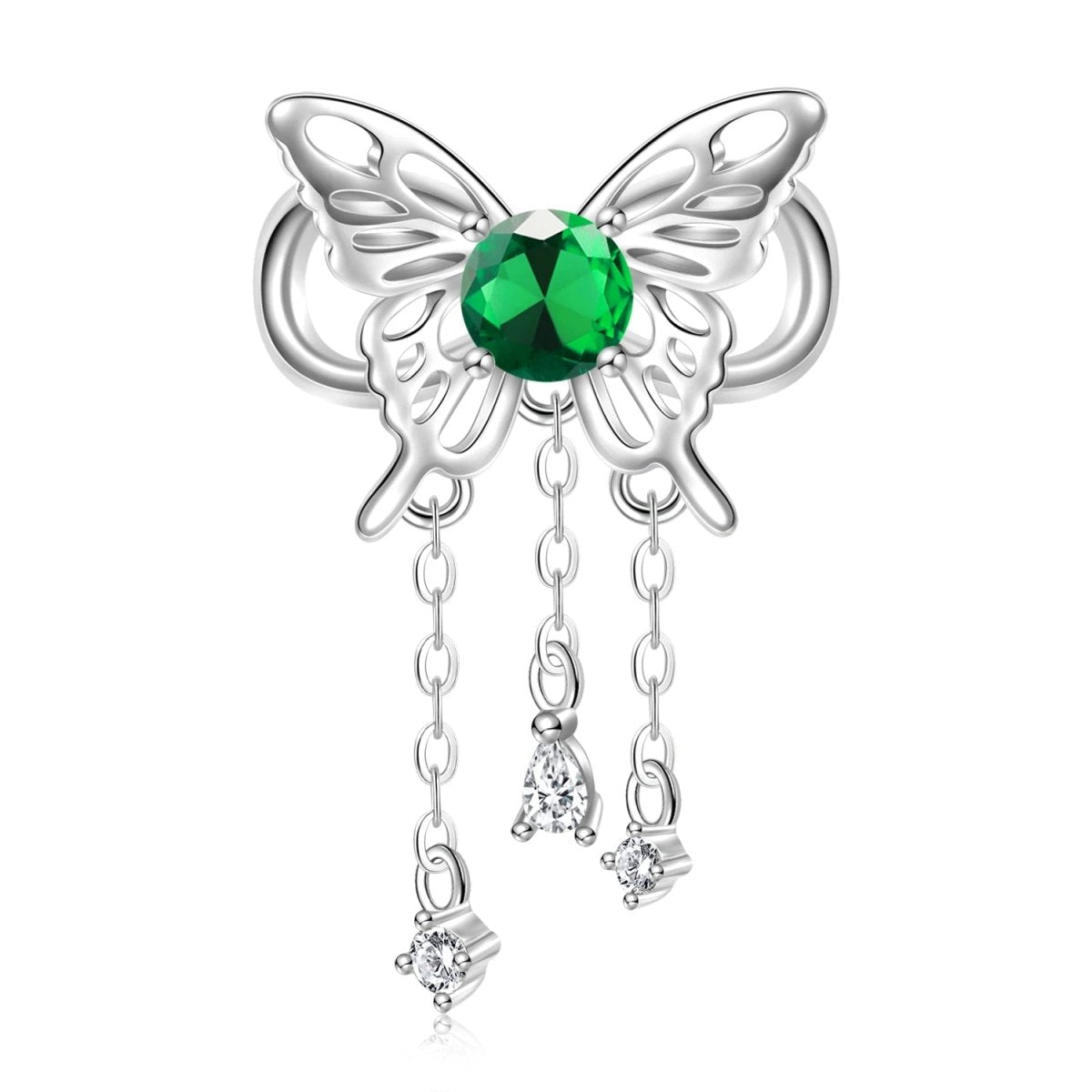 Amarante Jewelry Butterfly Birthstone Dangle Charms