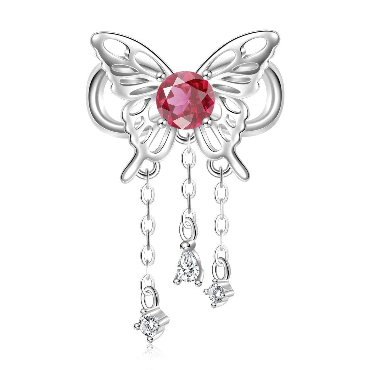 Amarante Jewelry Butterfly Birthstone Dangle Charms