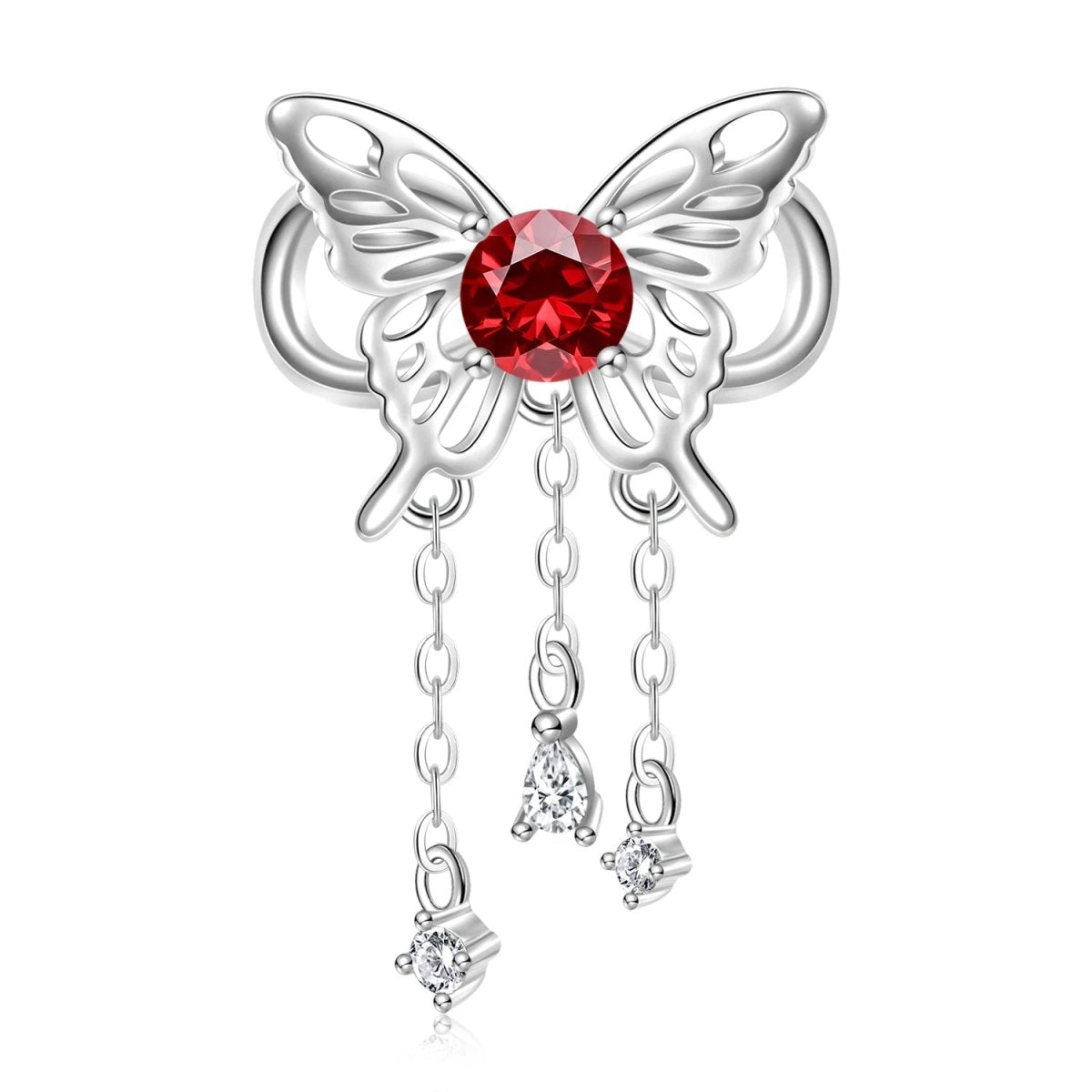 Amarante Jewelry Butterfly Birthstone Dangle Charms