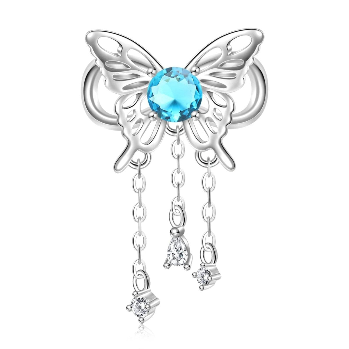 Amarante Jewelry Butterfly Birthstone Dangle Charms