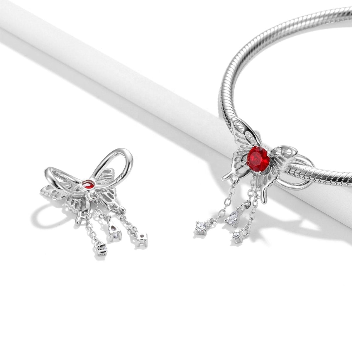 Amarante Jewelry Butterfly Birthstone Dangle Charms
