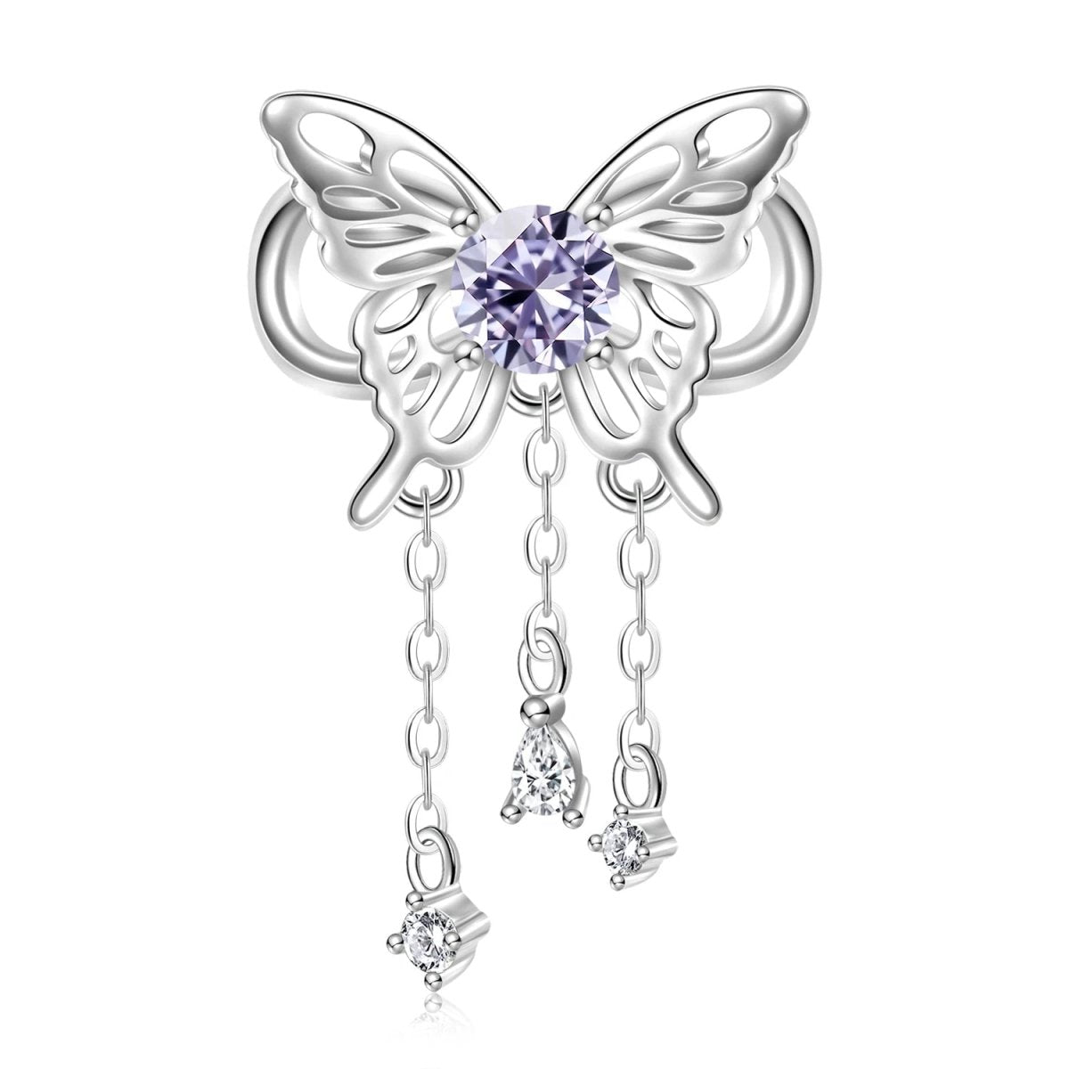 Amarante Jewelry Butterfly Birthstone Dangle Charms