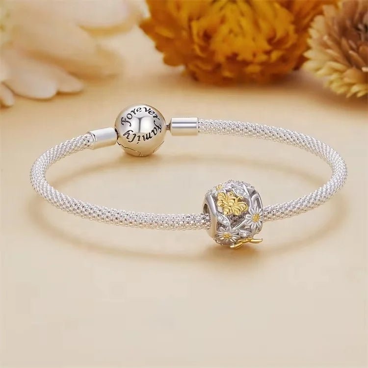 Amarante Jewelry Butterfly & Floral Garden Charm