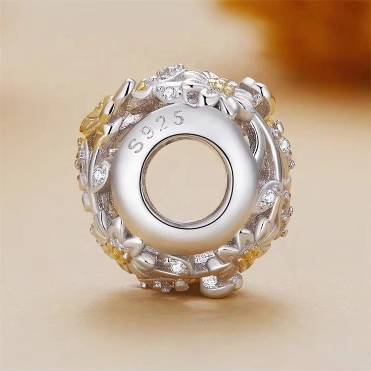 Amarante Jewelry Butterfly & Floral Garden Charm