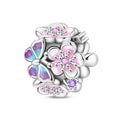 Amarante Jewelry Butterfly & Flower Garden Charm