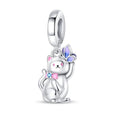 Amarante Jewelry Butterfly Kitten Dangle Charm
