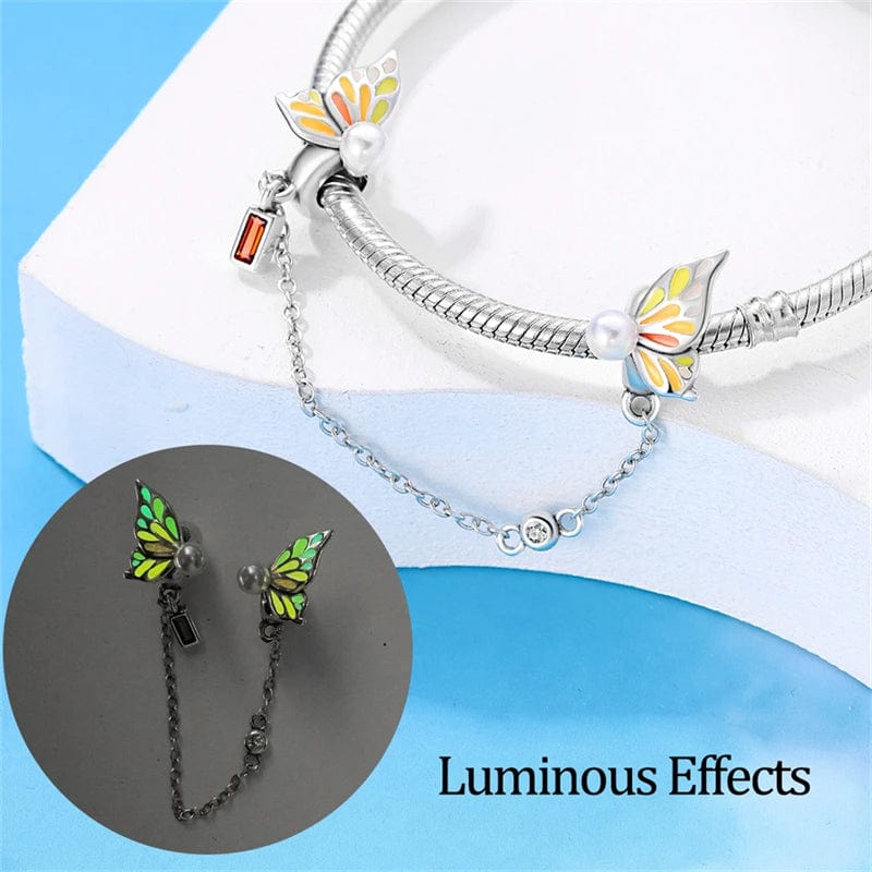 Amarante Jewelry Butterfly Wings Safety Chain