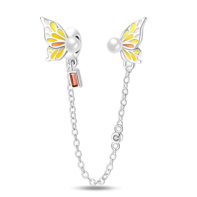 Amarante Jewelry Butterfly Wings Safety Chain