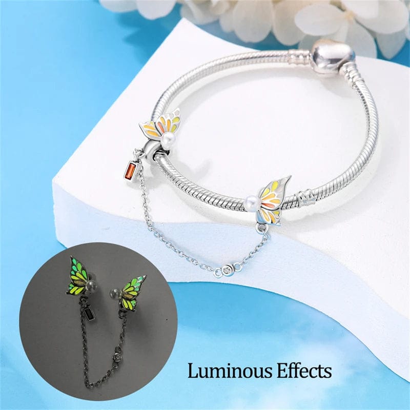 Amarante Jewelry Butterfly Wings Safety Chain