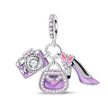 Amarante Jewelry Camera, Handbag, & High Heel Shoe Dangle Charm