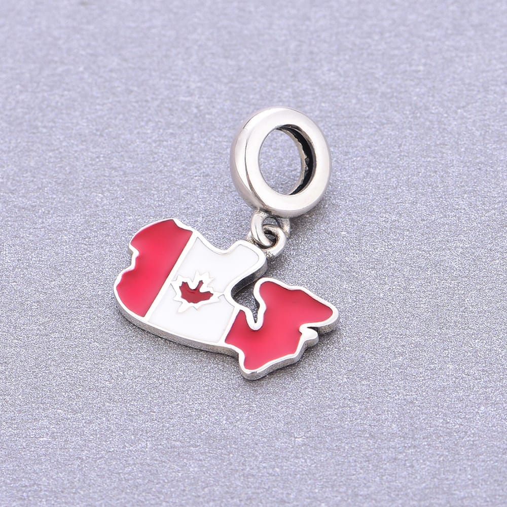 Amarante Jewelry Canada Map Dangle Charm