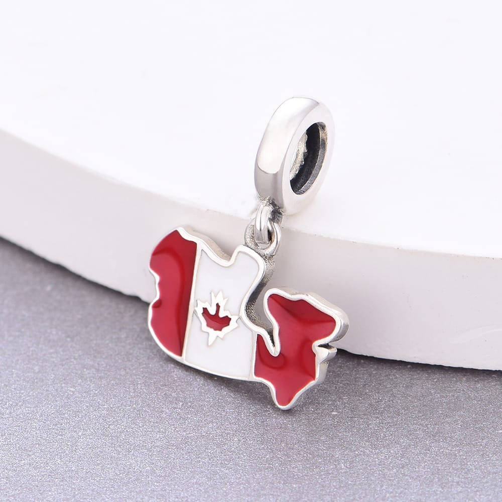 Amarante Jewelry Canada Map Dangle Charm