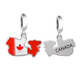 Amarante Jewelry Canada Map Dangle Charm