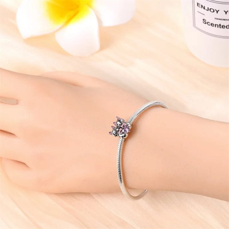 Amarante Jewelry Cat Couple Heart Charm