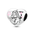 Amarante Jewelry Cat Lover's Heart Charm