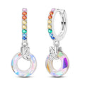 Amarante Jewelry Celestial Cat & Crescent Moon Earrings