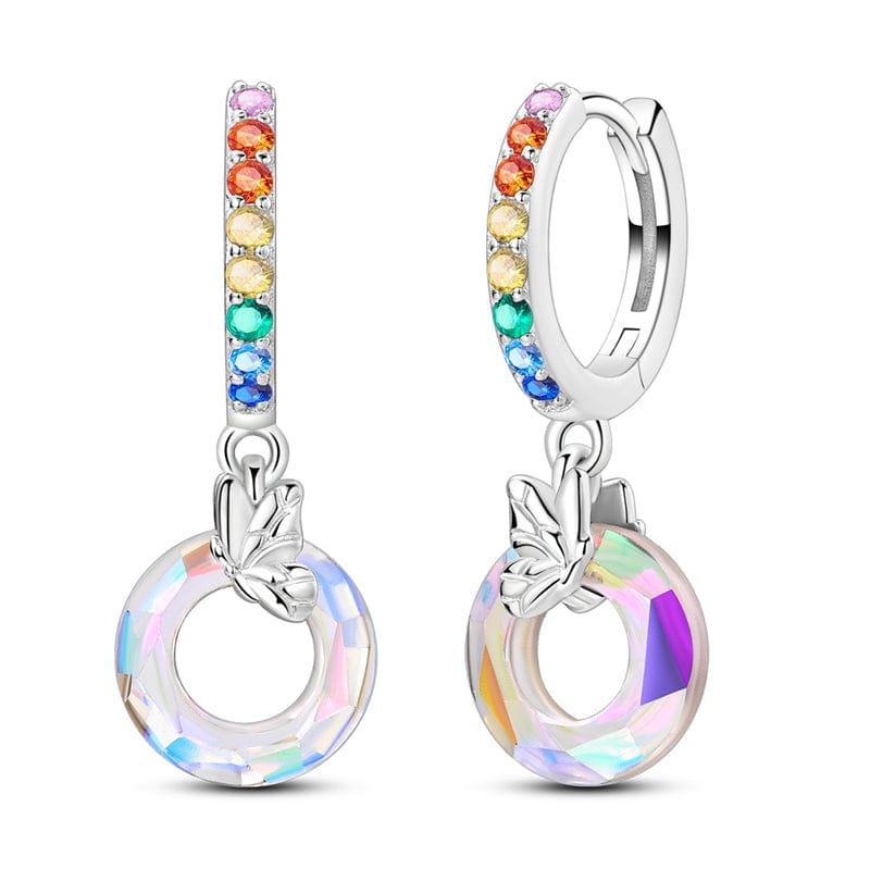 Amarante Jewelry Celestial Cat & Crescent Moon Earrings