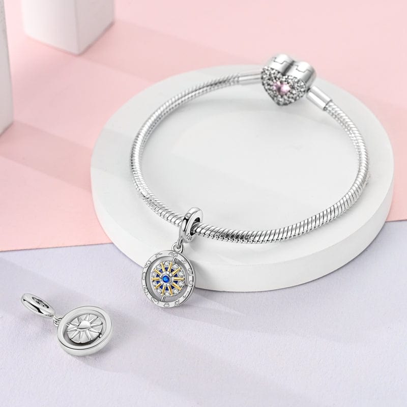 Amarante Jewelry Celestial Compass & Zodiac Charm