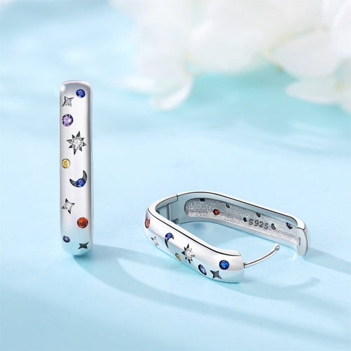 Amarante Jewelry Celestial Dreams Hoop Earrings