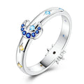 Amarante Jewelry Celestial Moon & Star Ring
