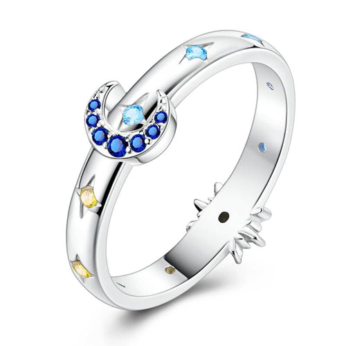 Amarante Jewelry Celestial Moon & Star Ring