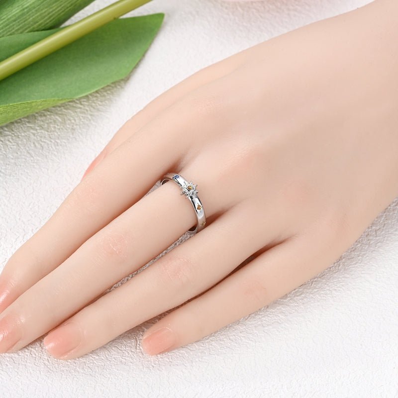 Amarante Jewelry Celestial Moon & Star Ring