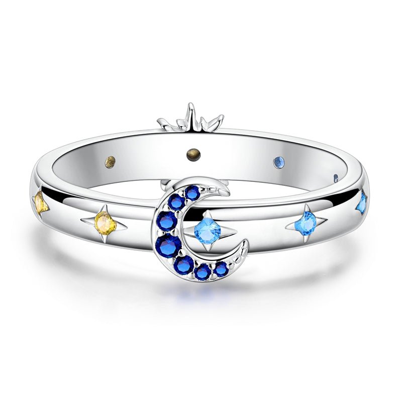 Amarante Jewelry Celestial Moon & Star Ring