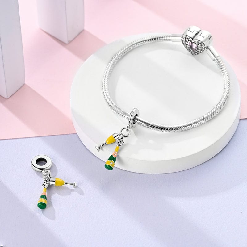 Amarante Jewelry Champagne Celebration Charm