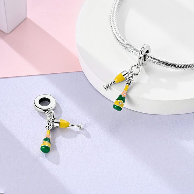 Amarante Jewelry Champagne Celebration Charm