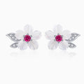 Amarante Jewelry Cherry Blossom Radiance Stud Earrings