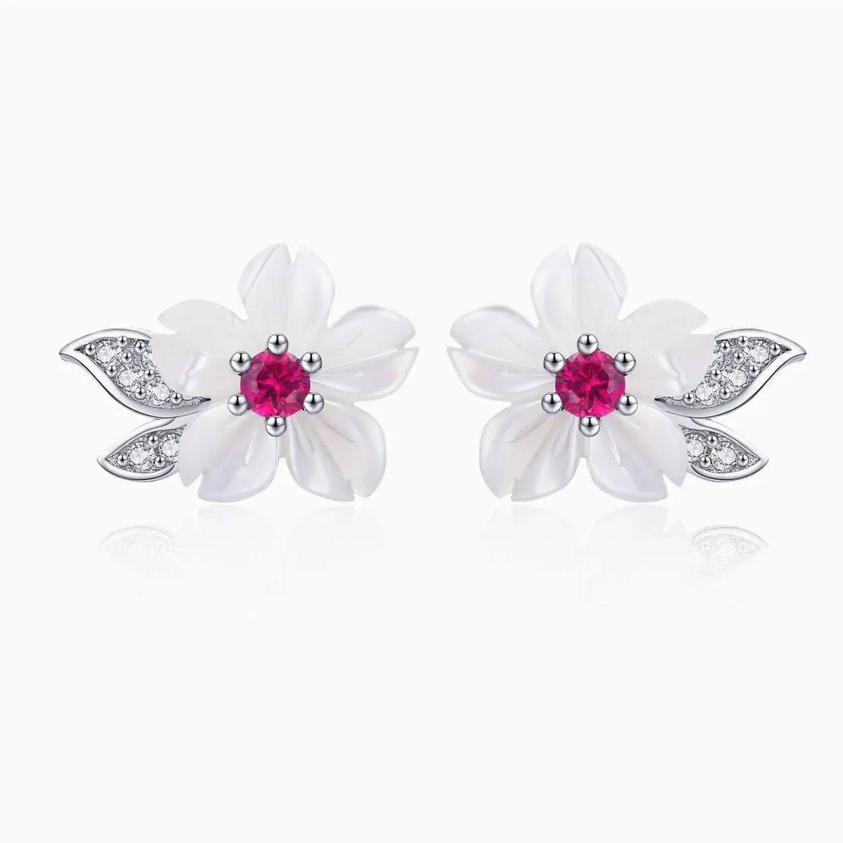 Amarante Jewelry Cherry Blossom Radiance Stud Earrings