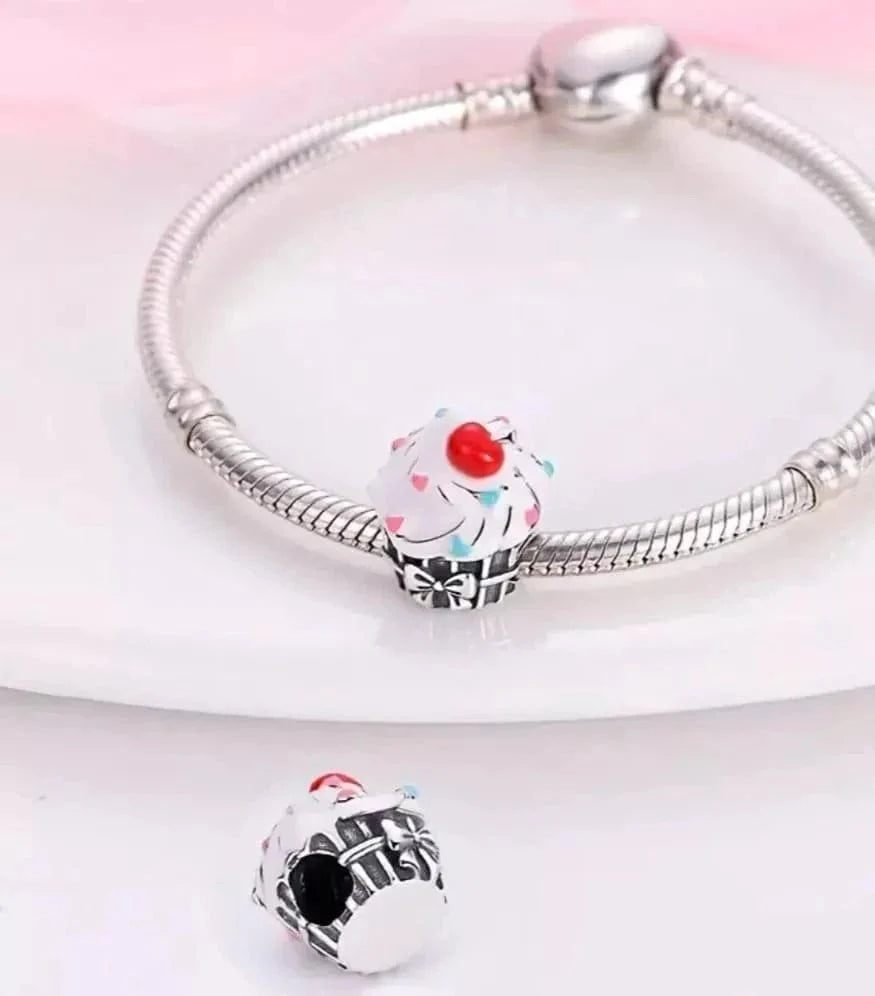 Amarante Jewelry Cherry Cake Charm