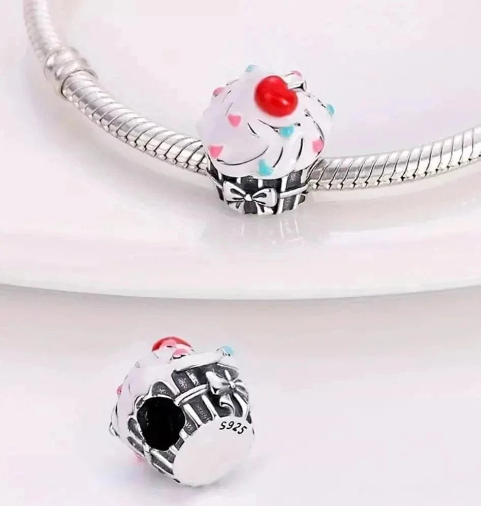 Amarante Jewelry Cherry Cake Charm